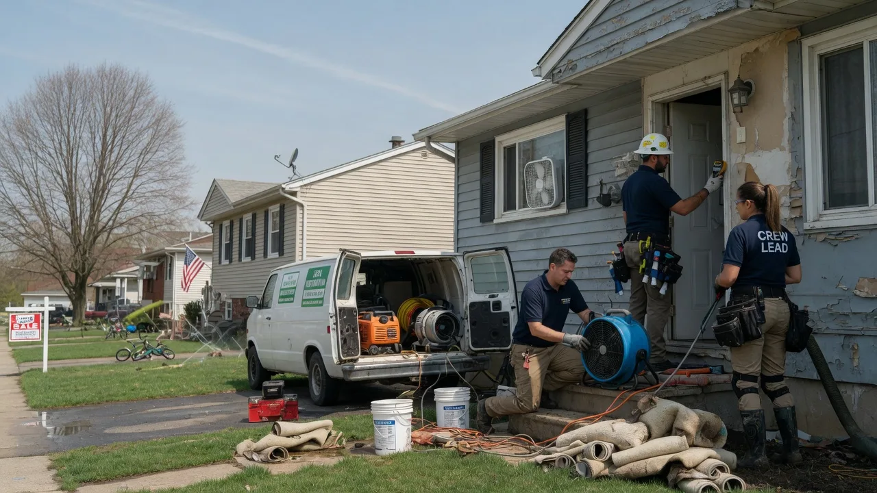 Flood Cleanup in Portage Des Sioux, MO near me