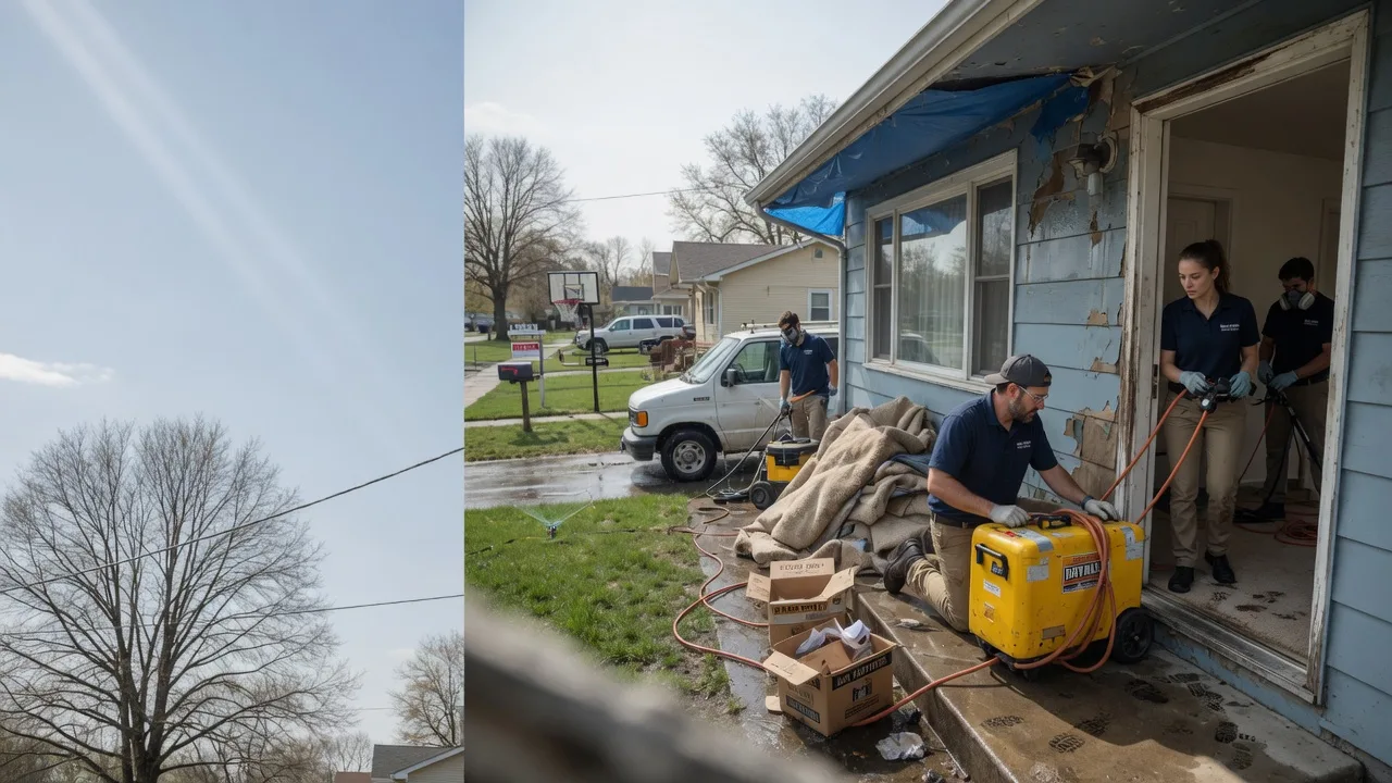 Basement Flood Cleanup in Portage Des Sioux, MO near me